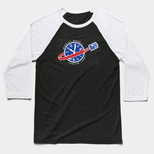 TARDIS Space Baseball T-Shirt